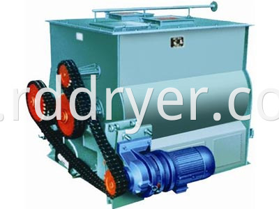 Factory Supply Double Paddle Industrial Use Grains Powered Mixer